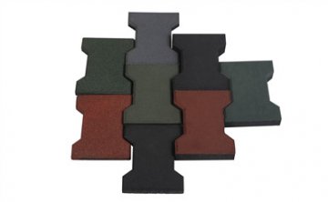 KP201 Dog-bone Rubber Paver