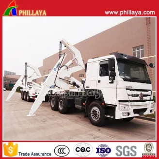 Container side loader