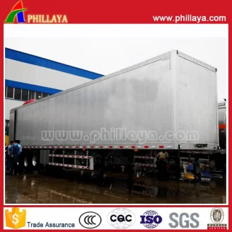 Aluminum Alloy Van Semi Trailer 