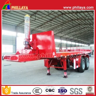 2axles container dump trailer