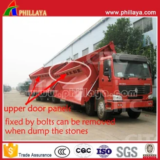 Double Dump Semi Trailer