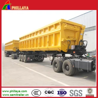 Double Dump Semi Trailer