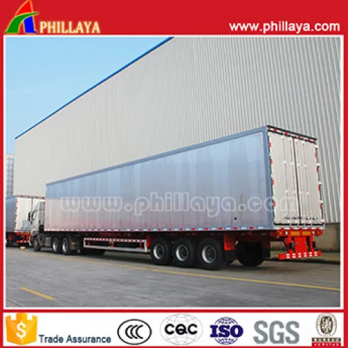 Aluminum Alloy Van Semi Trailer