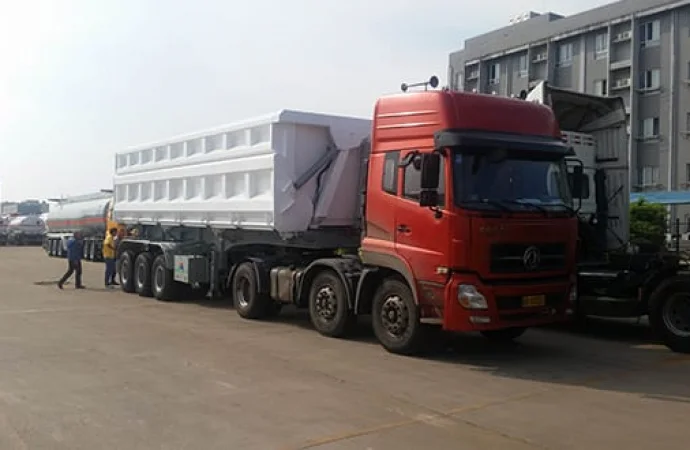 Side Tipper Semi Trailer