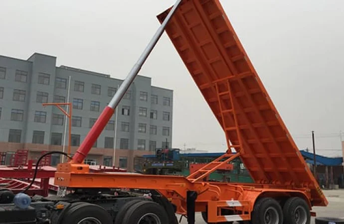 Container Dump Semi Trailer