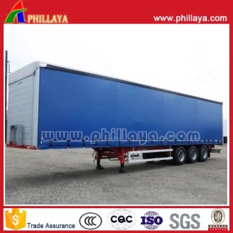 Side  pulling curtain  trailer