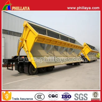 Double Dump Semi Trailer
