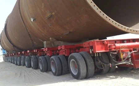 The 1st unit modular trailer...