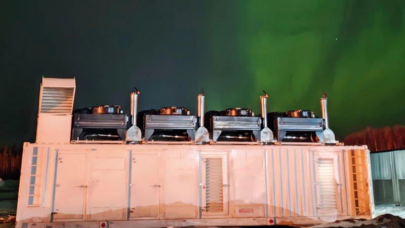 Central eléctrica de gas natural de Yuchai de 20 MW en Rusia