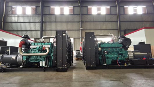 Marzo de 2022: Grupos electrógenos Steyr de 1 MW exportados a Nigeria