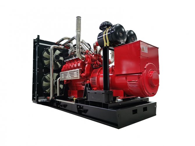 Generador de biogás Deutz HC12V132 de 450 kW, máquina individual