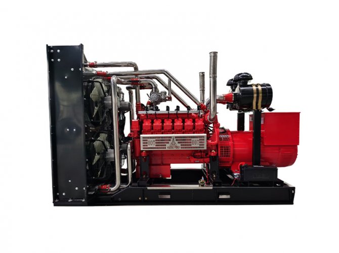 Generador de gas natural Deutz de una sola unidad HC12V132 de 500 kW