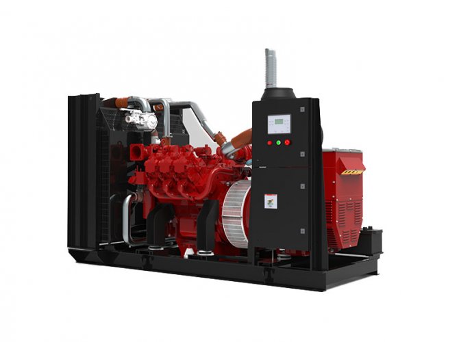 Generador de gas natural Deutz HC6V132 de 250 kW, unidad única