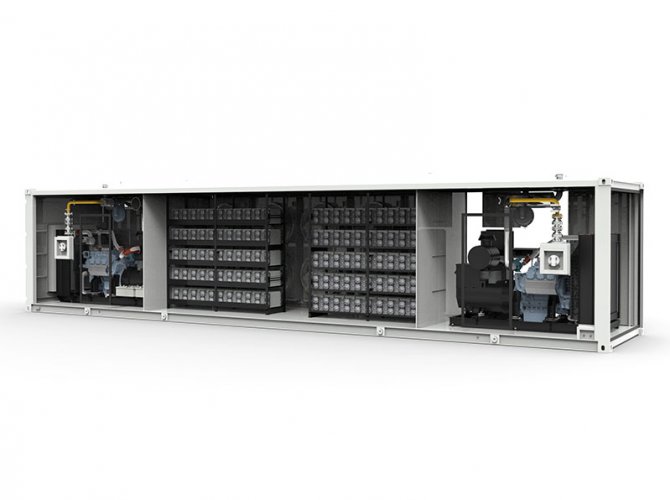 Planta generadora de biogás Steyr de 500 kW, 2 unidades en paralelo