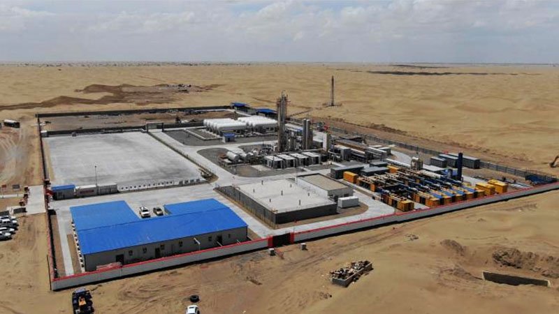 Central eléctrica de GNL de 11 MW - Planta de licuefacción de 50 × 104 m³ en Xinjiang