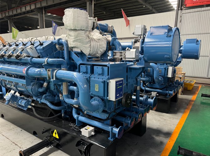 Generador de gases de escape industrial de 200 kW