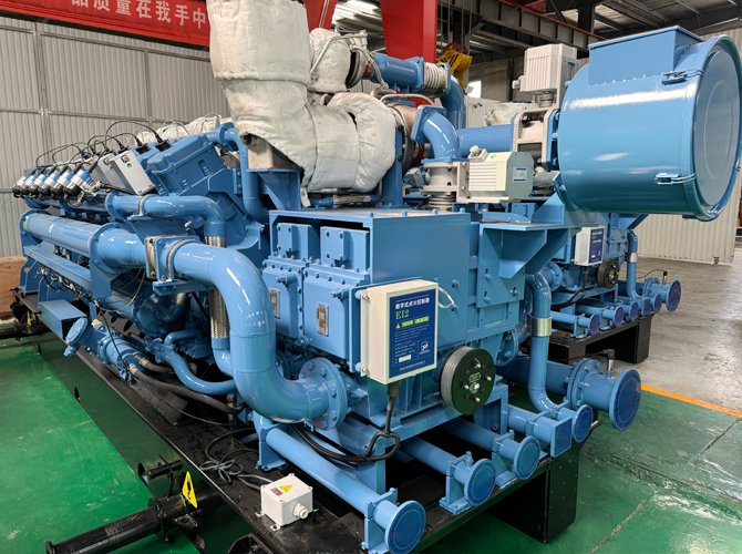 Grupo electrógeno de gas de biomasa de 800 kW