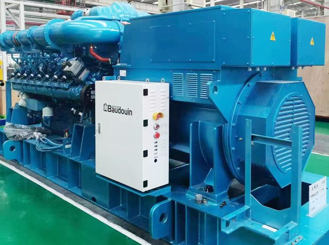 Grupos electrógenos a gas Weichai Baudouin de 1,5 MW, unidad individual en contenedor