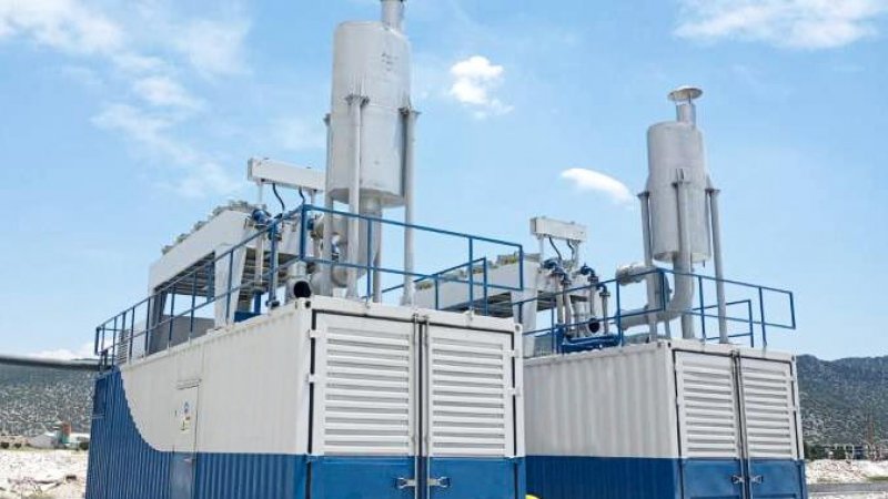 Planta de energía a gas de craqueo de biomasa de 3 MW en Turquía