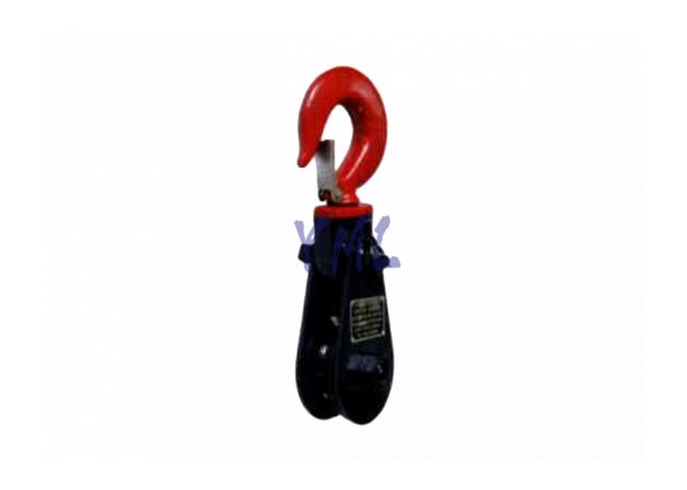 BL14 Polea americana H418 ligera con gancho de carga