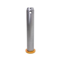 Durable steel pin for mini excavator bucket system