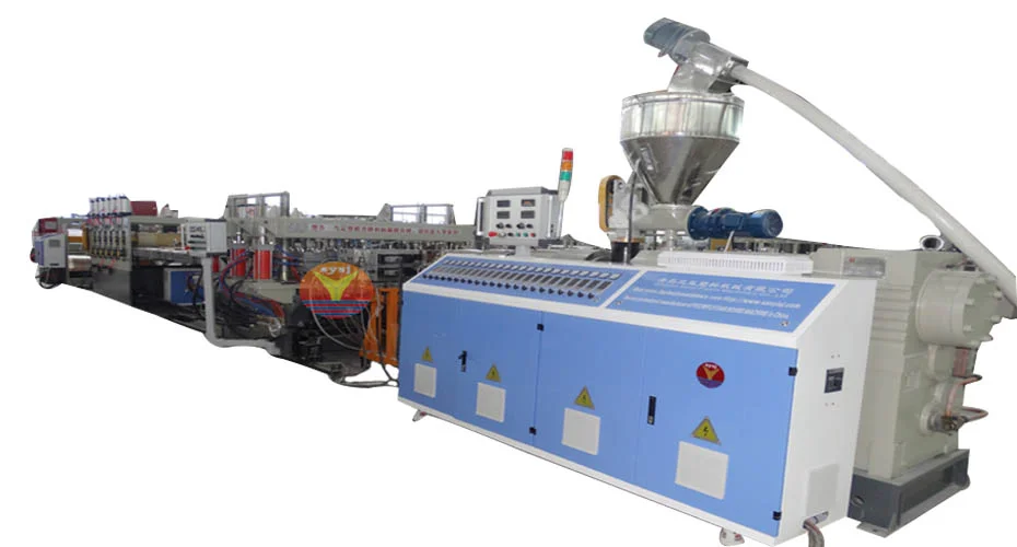 PVC floor base board machine