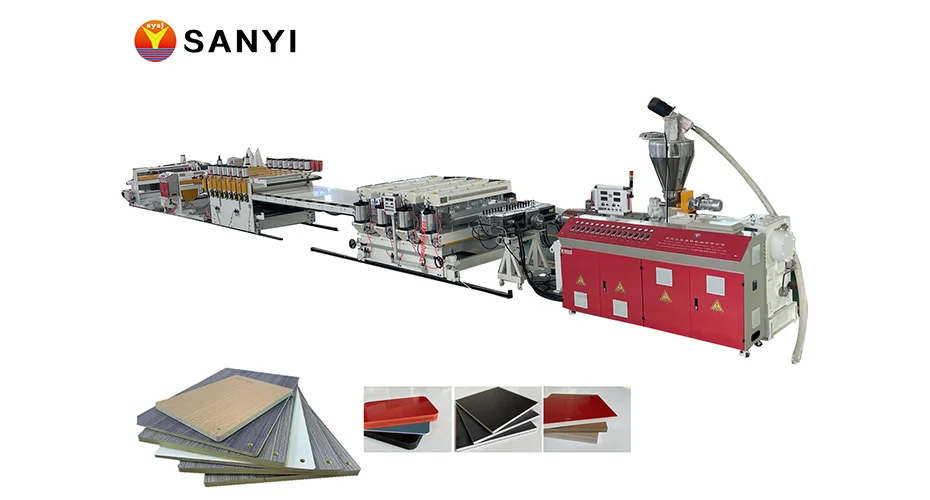 PVC wall cladding board production line