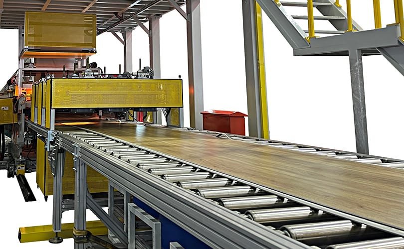 rPET flooring extrusion line