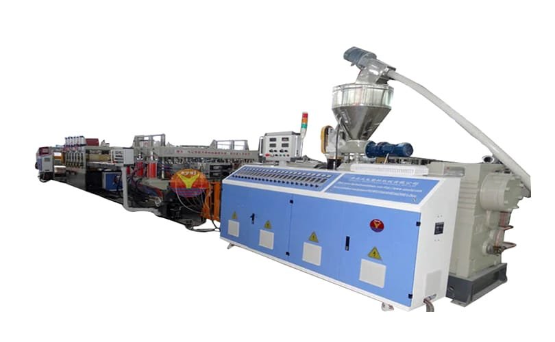 PVC floor base board machine
