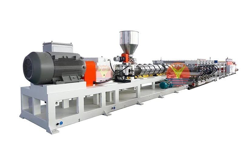 PVC furniture board machine