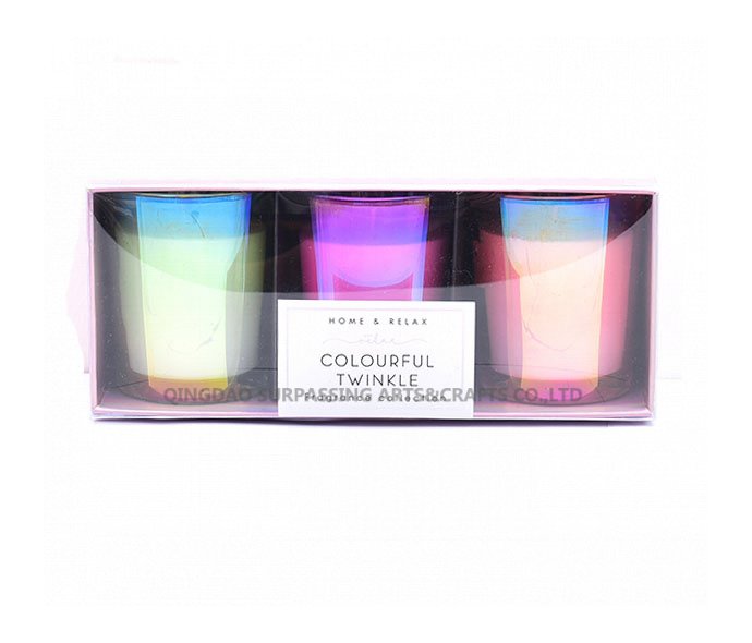 C21S0001 glass jar candle gift set