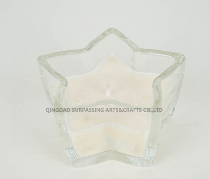 C23G0059 glass jar candle