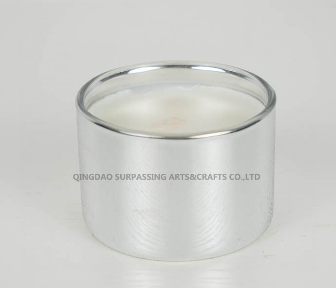 C23G0062 glass jar candle