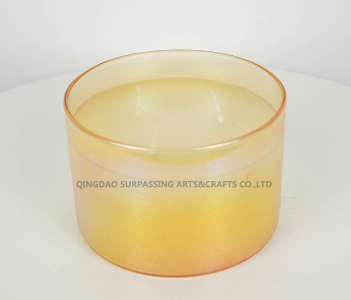 C23G0065 glass jar candle