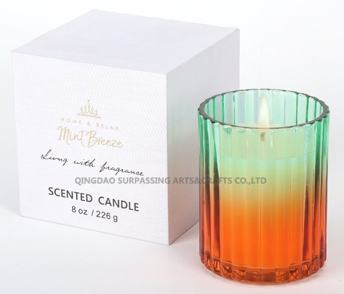 C24G0101 scented candle glass