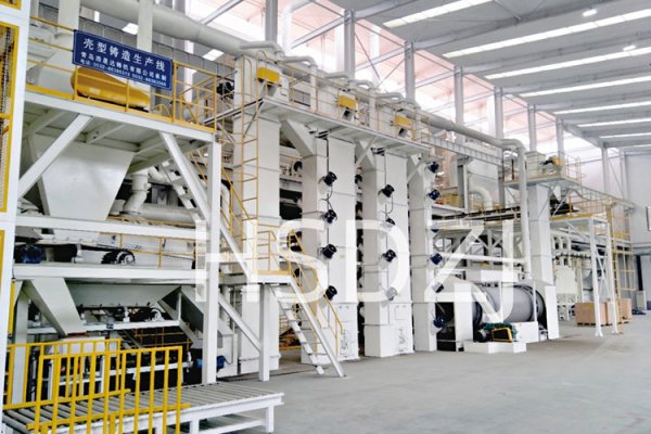 Sand Treatment Production Line — Automotive Parts Manufacturer
