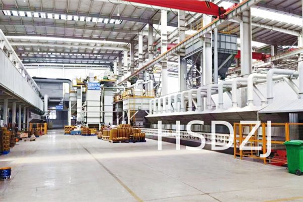 Sand Treatment Production Line — Valve Manufacturer